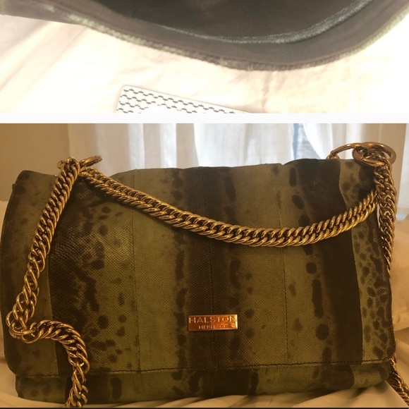 Halston heritage python bag 🔥🔥🔥 - Picture 3 of 6
